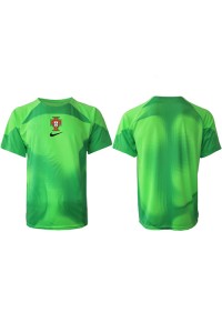 Fotbalové Dres Portugalsko Brankářské Domácí Oblečení MS 2022 Krátký Rukáv